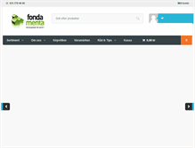 Tablet Screenshot of fondamenta.se